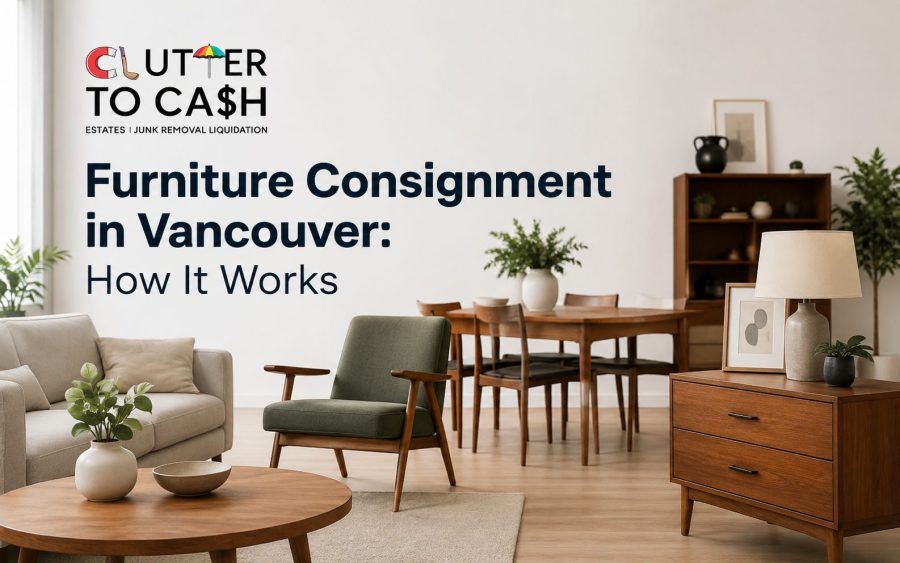 Furniture Consignment in Vancouver: How It Works